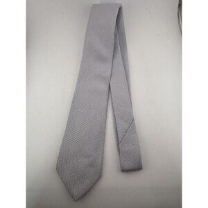 Dolce & Gabbana Made in Italy Men's Silk Neck Tie Off-White Striped